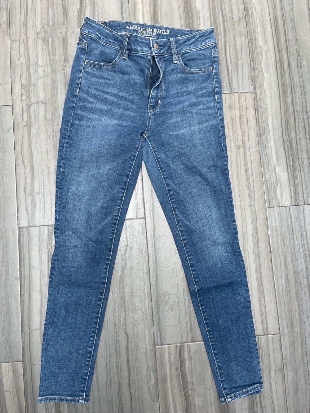 American Eagle Outfitters Medium Blue Skinny Jeans - Women's